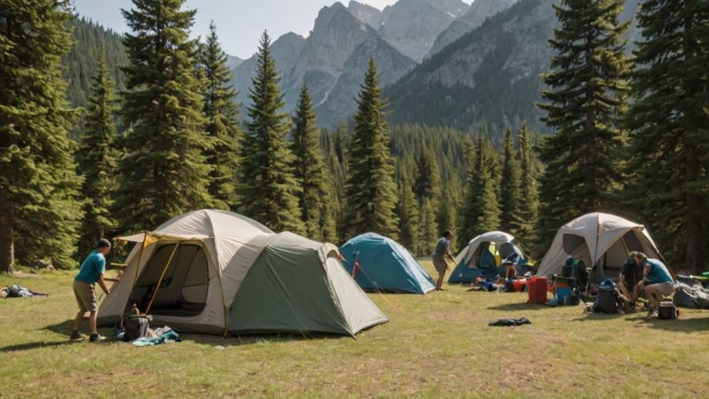 group camping, camping gear, outdoor adventure, campsite, camping tips