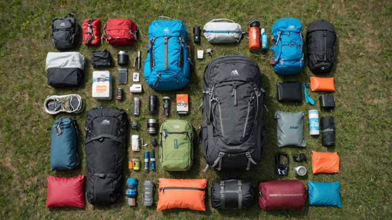 backpack packing, outdoor gear, hiking tips, efficient packing, travel gear
