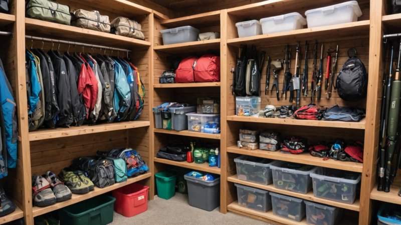 outdoor gear organization, camping gear storage, hiking gear tips, outdoor equipment maintenance, adventure packing list