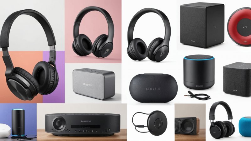 music gadgets, headphones, smart speakers, portable speakers, music streaming apps, audio players
