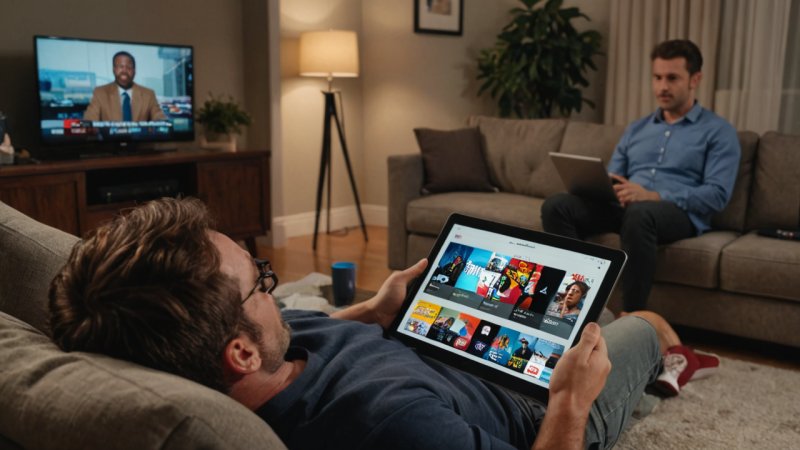 streaming, favorite shows, multiple devices, smart TV, streaming apps, entertainment technology