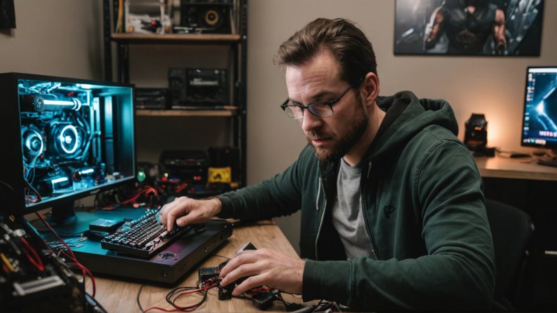 custom gaming PC, gaming PC build, PC building guide, gaming hardware, computer assembly, gaming setup, beginner's guide to gaming PC