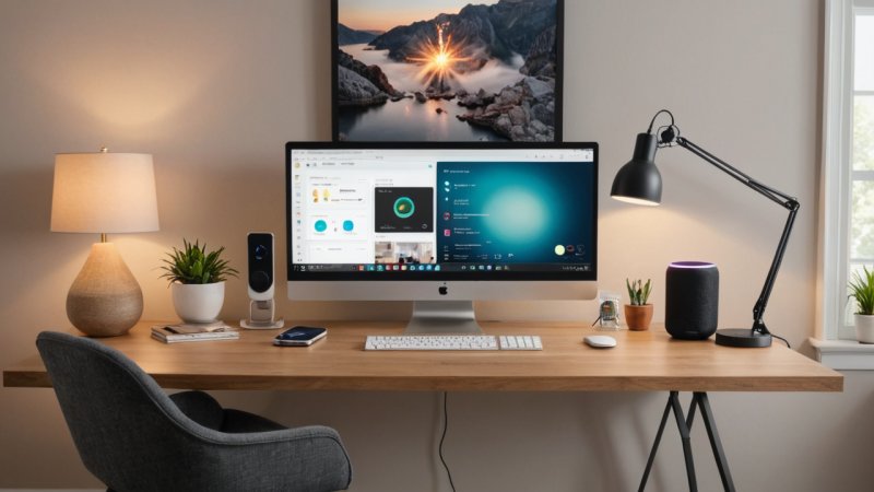 smart home, home office, smart technology, productivity, smart gadgets