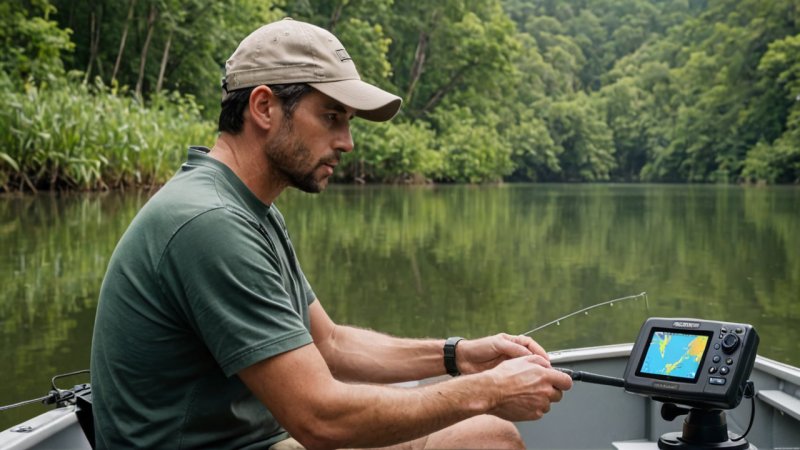 fishing technology, smart fish finders, fishing gadgets, fishing apps, wearable tech for fishing, portable chargers, high-tech fishing gear