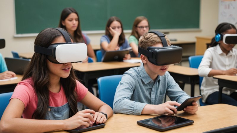 interactive learning, technology in education, e-learning, AR, VR, gamification, collaborative learning, digital tools