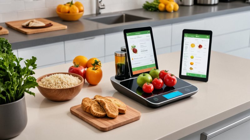 smart kitchen devices, nutrition tracking, fitness technology, meal prep, healthy eating, kitchen gadgets, cooking tech