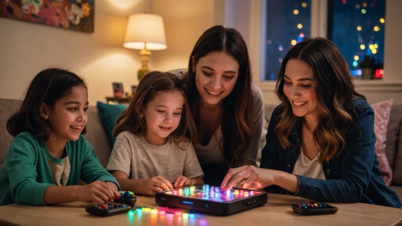 family game night, gadgets, smart lighting, wireless speakers, projectors, fitness technology