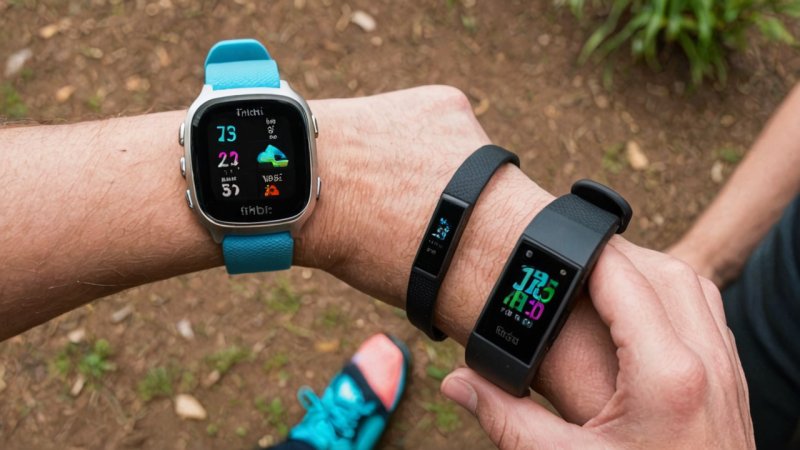 Fitbit, Garmin, fitness wearables, fitness tracking, health technology, wearable technology, fitness challenges, sports tracking