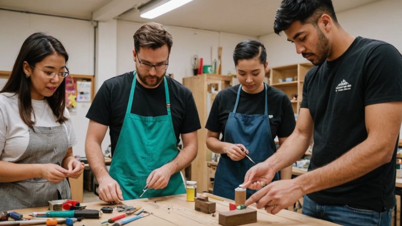 DIY community, DIY club, skill development, networking, personal growth, creativity, sustainable practices