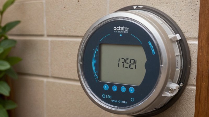 smart water meter, irrigation system, leak detection, water conservation, smart home technology